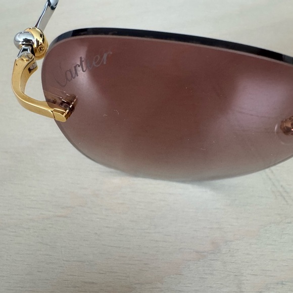 Cartier Pink Gold Gradient Sunglasses - Picture 3 of 12